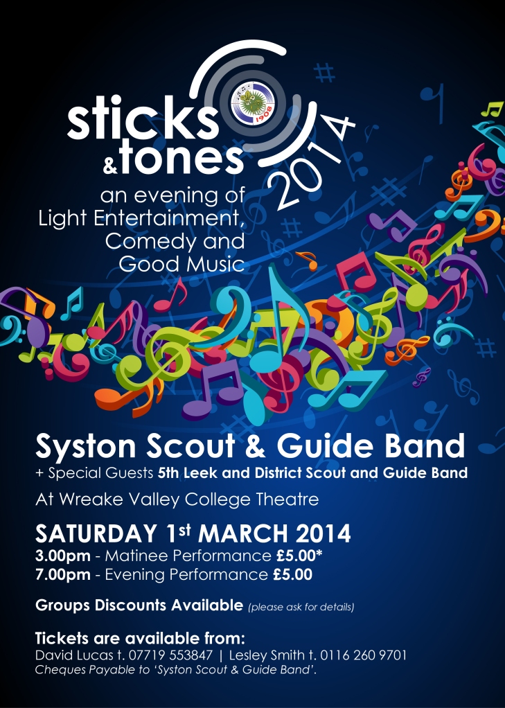 Sticks and Tones 2014 Poster-01